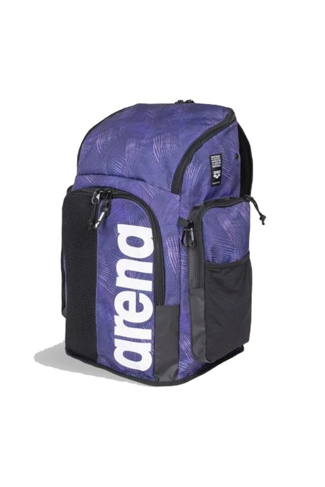 Arena Spiky III Backpack 45 L Allover Unisex Sırt Çantası Mavi/Gri Desenli 006272132