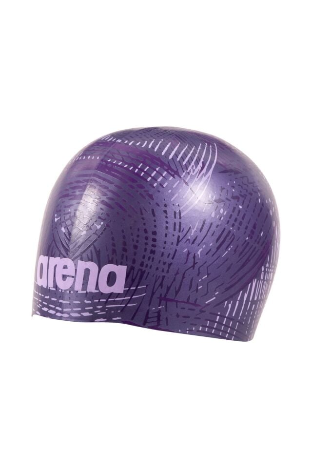 Arena Poolish Moulded Unisex Yüzücü Bonesi Desenli Mor 1E774242