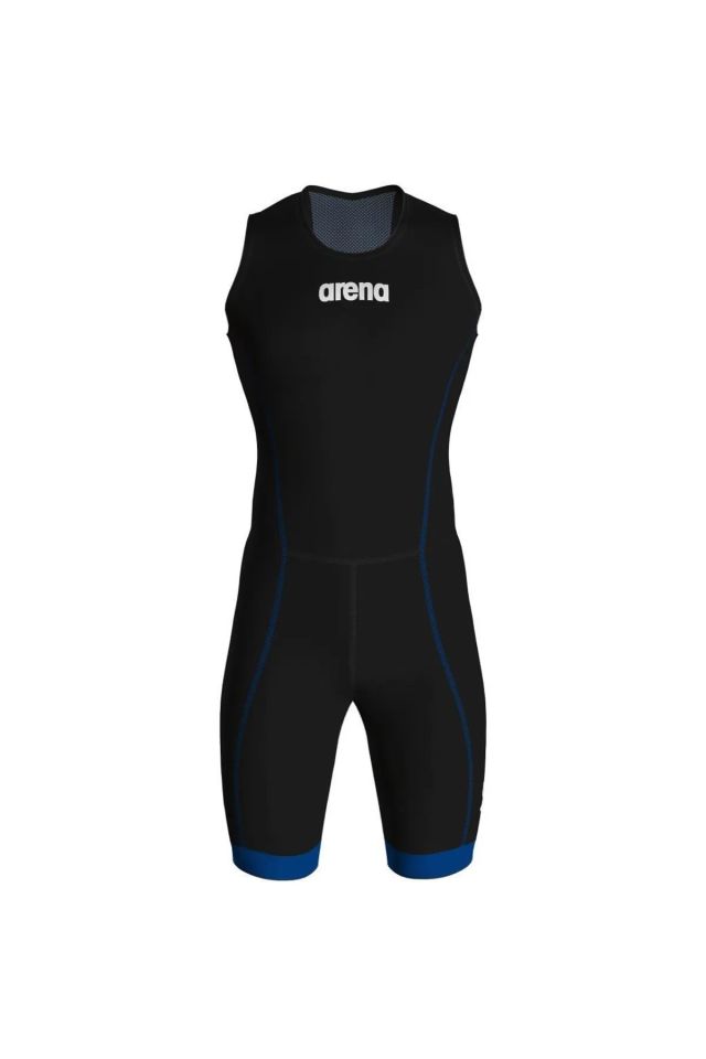 Arena M Trisuit St 2.0 Rear Zip Erkek Triathlon Yüzücü Yarış Mayosu Siyah 001510508 L