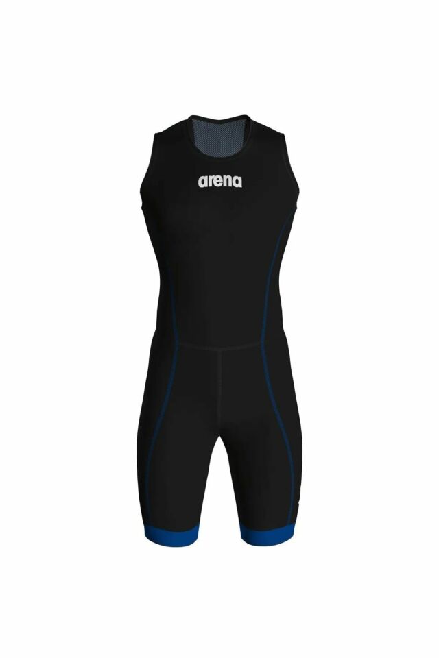 Arena M Trisuit St 2.0 Rear Zip Erkek Triathlon Yüzücü Yarış Mayosu Siyah 001510508 M