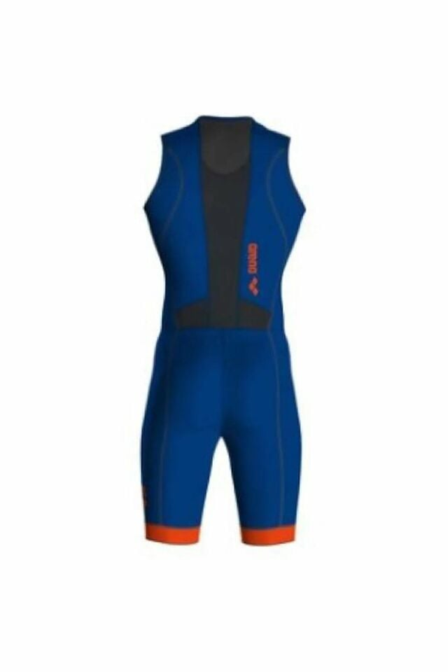 Arena M Trisuit St 2.0 Front Zip Erkek Triathlon Yüzücü Yarış Mayosu M Beden Mavi 001509723-M