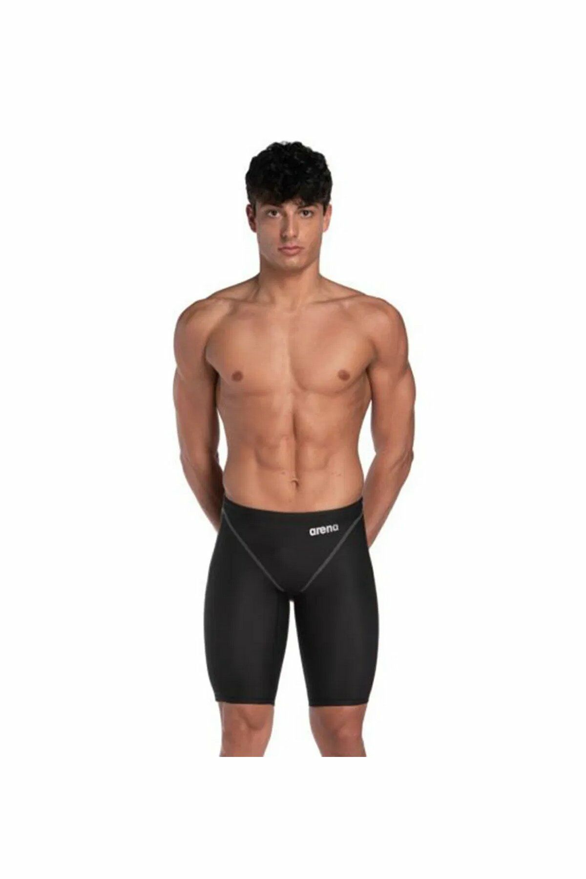 Arena Men Powerskin St Next Jammer Erkek Yüzücü Yarış Mayosu Siyah 00587550