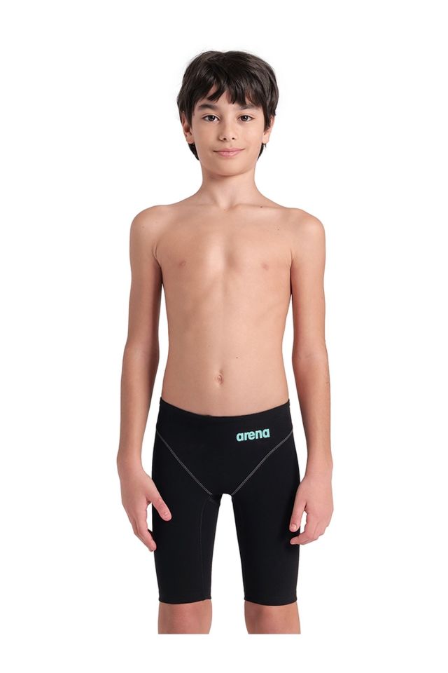Arena Boys Powerskin Impulso Kneeskin Erkek Çocuk Yarış Mayosu Siyah 008609100 12-13