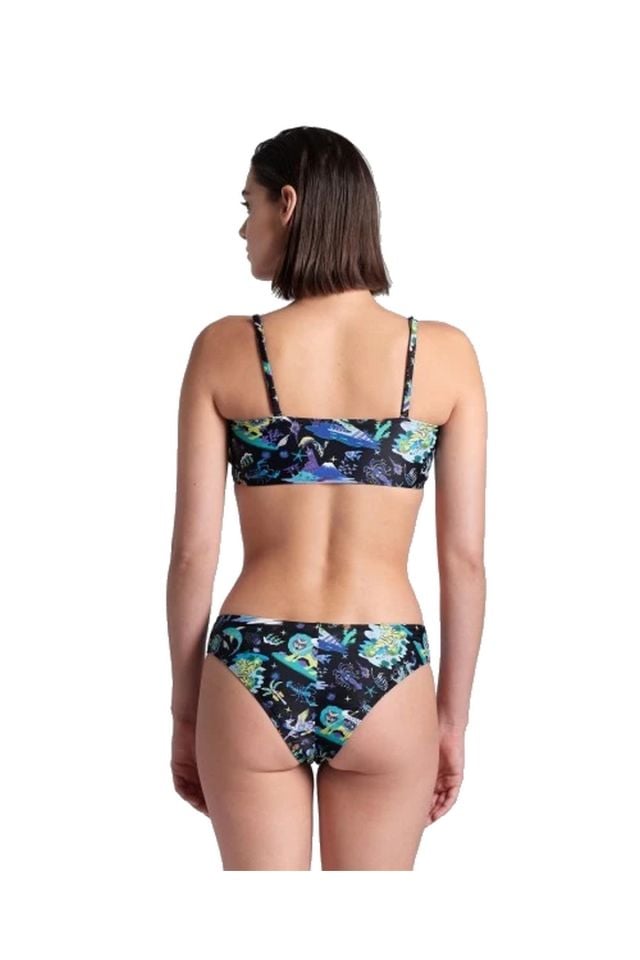 Arena Women's Arena Fun Planet Bikini Bandeau Siyah 007062550