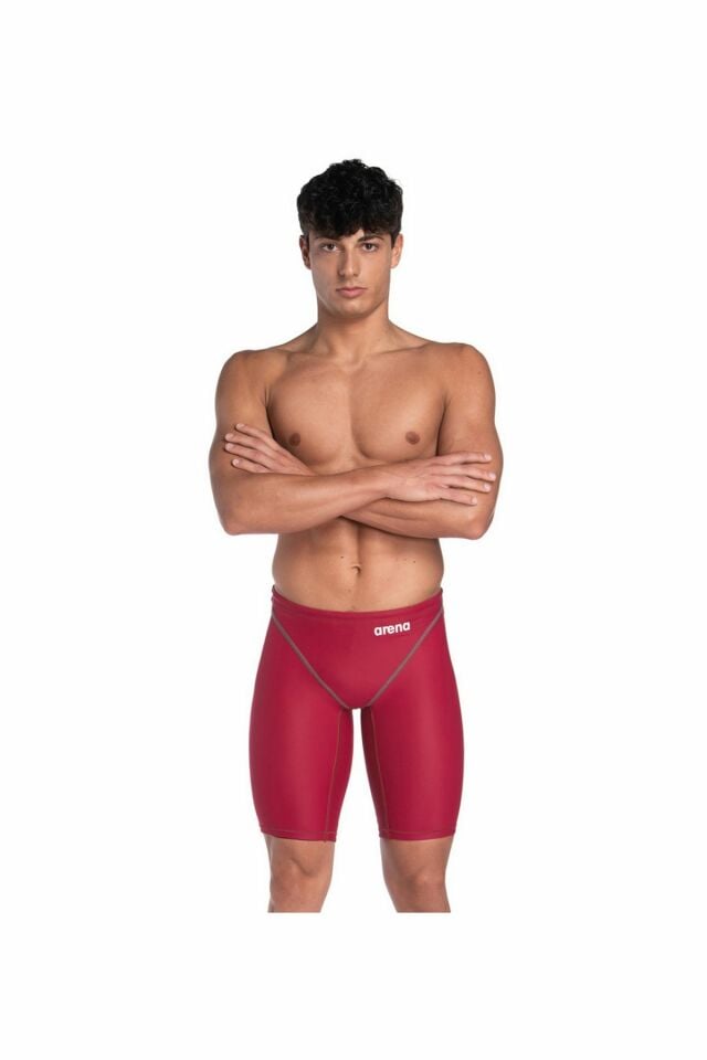 Arena Men Powerskin St Next Jammer Erkek Yüzücü Yarış Mayosu Kırmızı 005875401