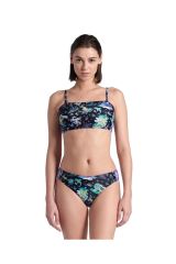 Arena Women's Arena Fun Planet Bikini Bandeau Siyah 007062550 L