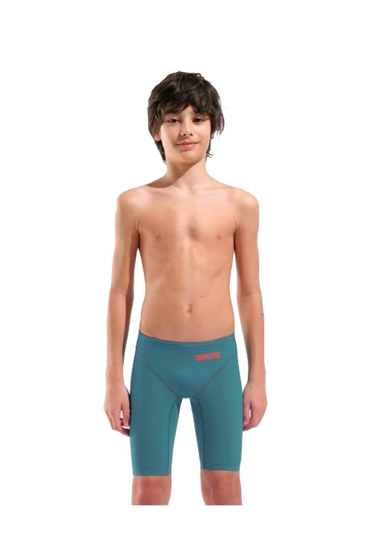Arena Powerskin Impulso Le Jammer Jr Erkek Çocuk Yüzücü Yarış Mayosu Turkuaz 010534155 12-13