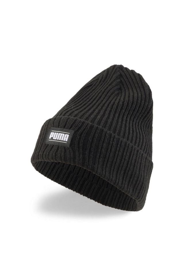 Puma Ribbed Classic Cuff Beanie Puma-Black Unisex Bere Siyah  02403801
