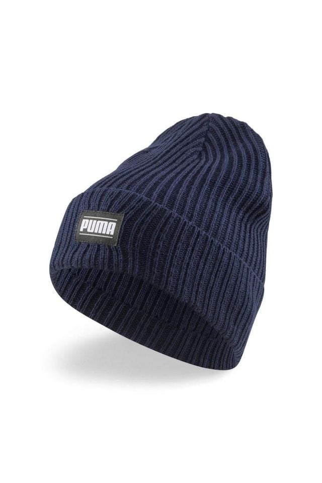 Puma Ribbed Classic Cuff Beanie Peacoat Unisex Bere Lacivert 02403802