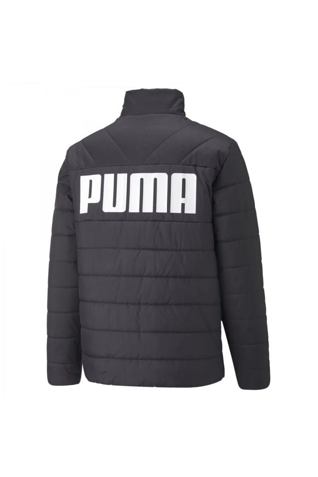 Puma ESS+ Padded Puma Big Logo Jacket Puma-Black Unisex Mont Siyah 84934901