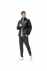 Puma ESS+ Padded Puma Big Logo Jacket Puma-Black Unisex Mont Siyah 84934901 L