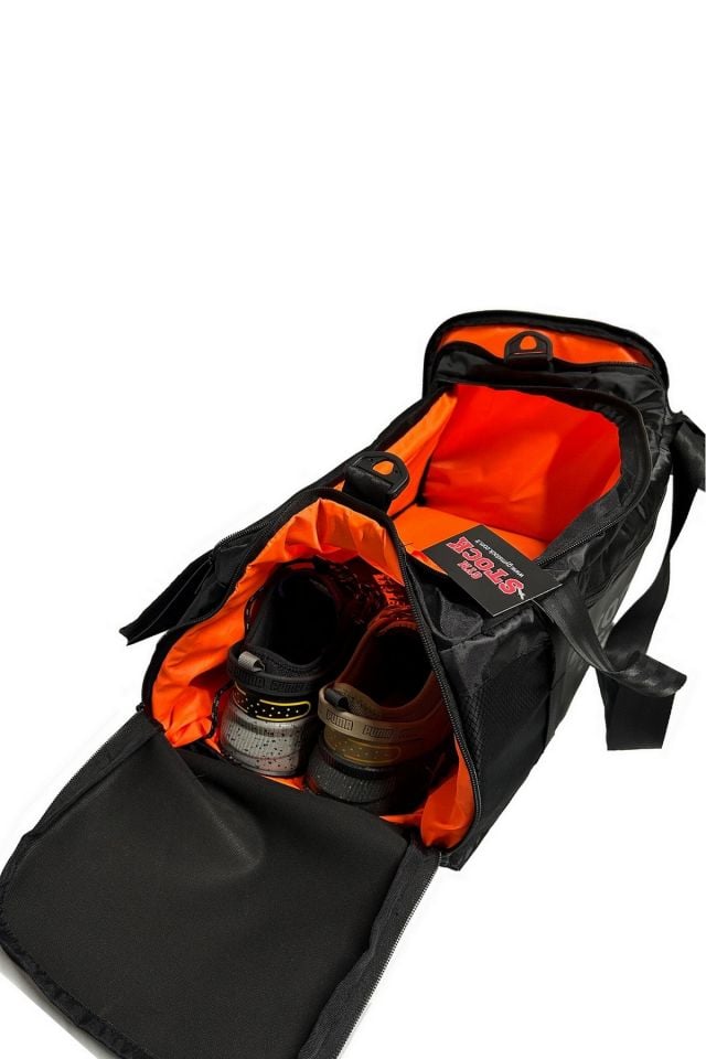 Shock Team Astarlı Fonksiyonel Duffle Spor Çanta Siyah