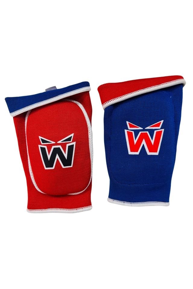 Whiteface Muay Thai Dirseklik Çift Taraflı Kırmızı/Mavi S/M
