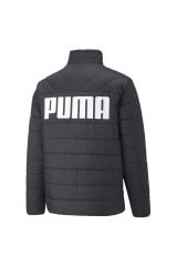 Puma ESS+ Padded Puma Big Logo Jacket Puma-Black Unisex Mont Siyah 84934901 XL