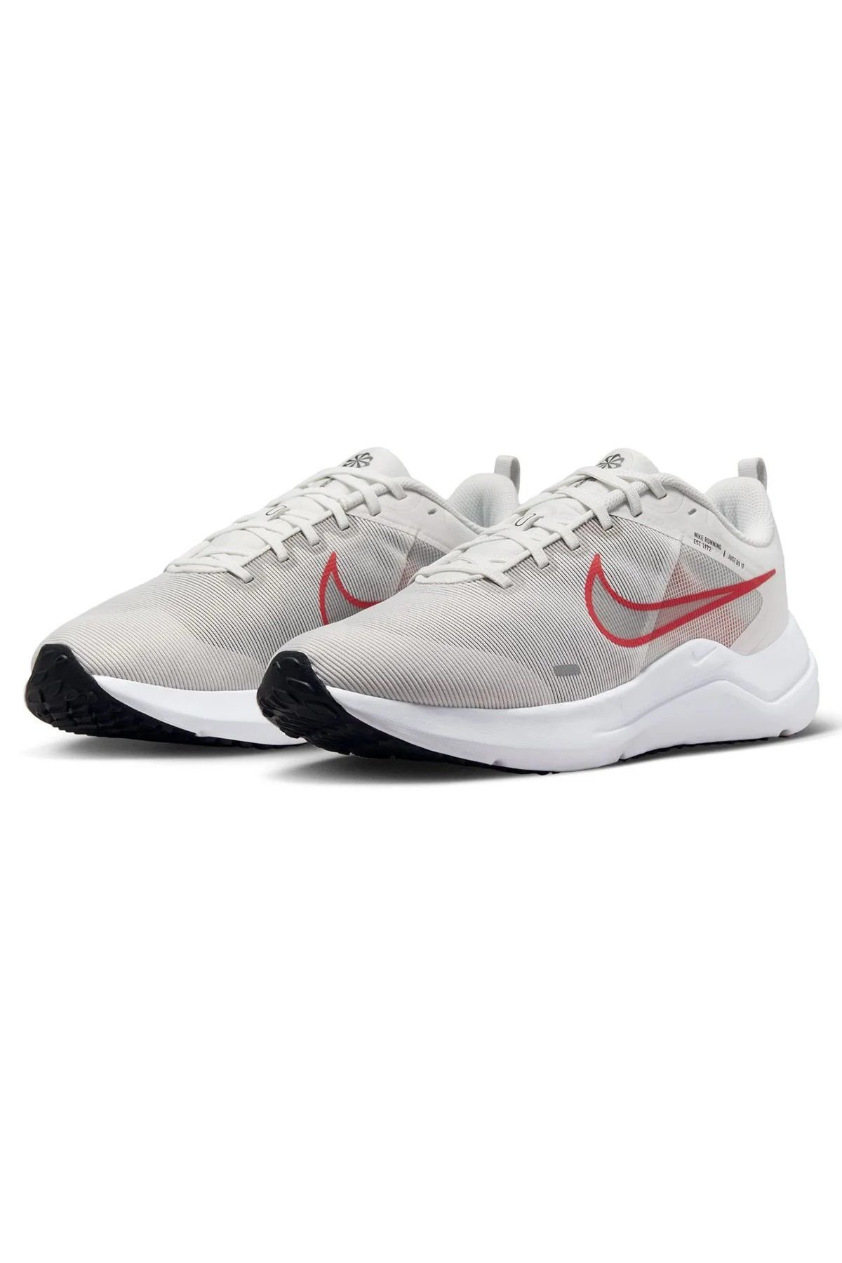 Nike Downshifter 12 Erkek Spor Koşu Ayakkabısı Beyaz DD9293-009 42