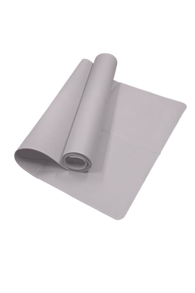 Gym Shock 0.60mm Yoga & Pilates Kamp Matı Gri