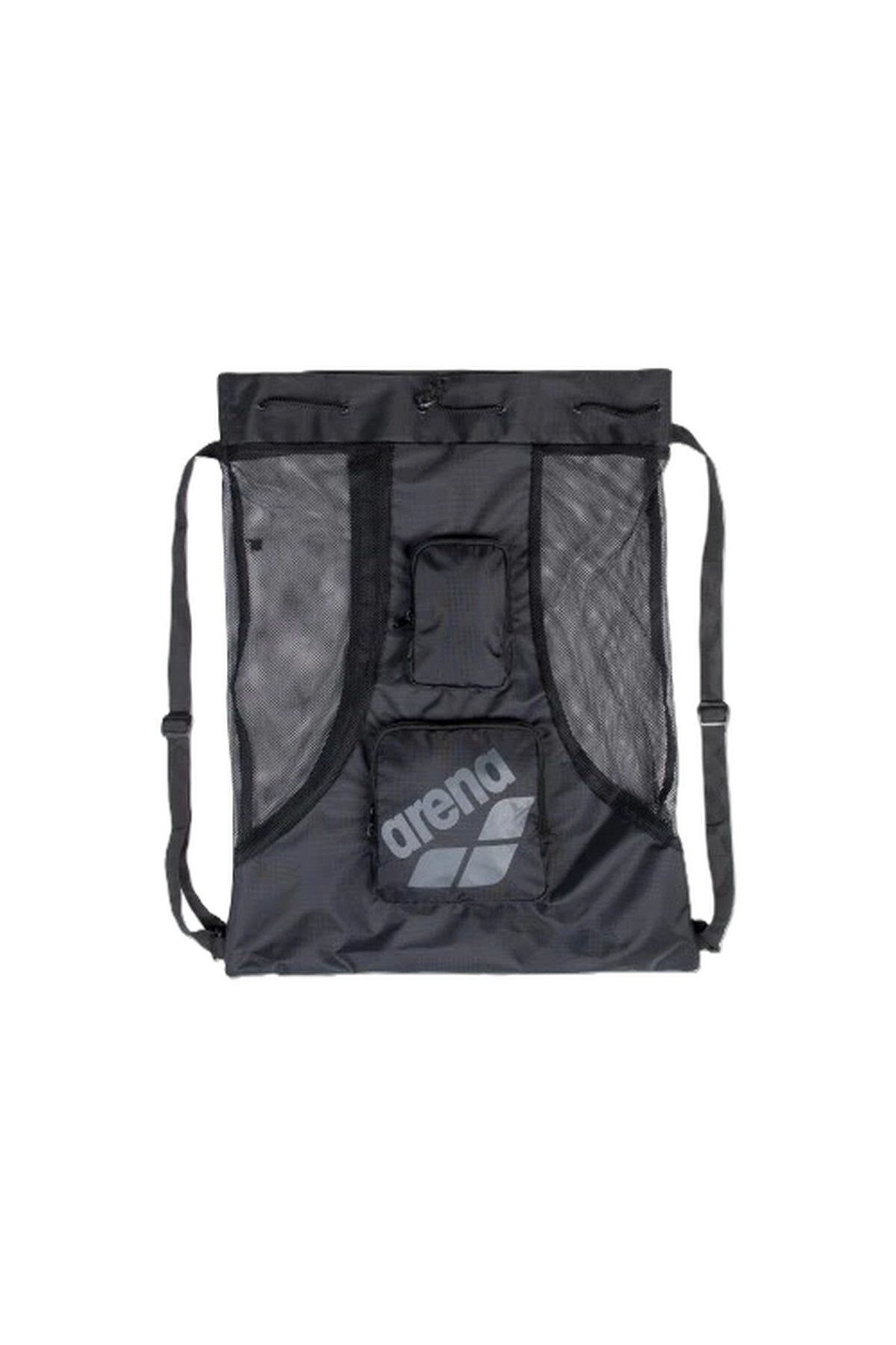 Arena All Set Mesh Bag Unisex Kemerli Yüzücü Çantası Siyah 010241100