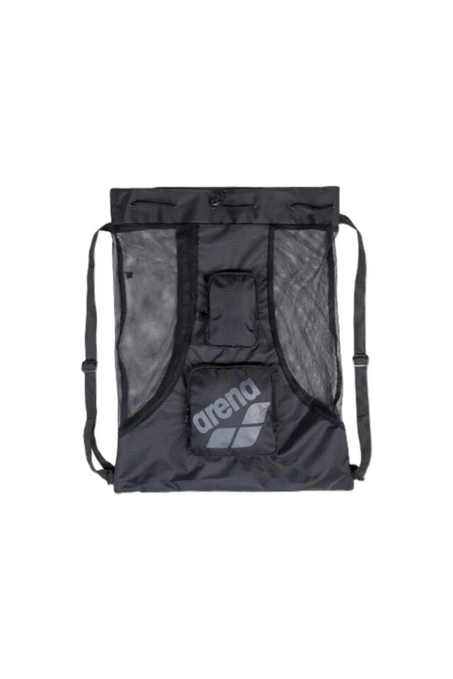 Arena All Set Mesh Bag Unisex Kemerli Yüzücü Çantası Siyah 010241100