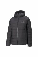 Puma ESS Hooded Padded Jacket Peacoat Unisex Günlük Spor Kapüşonlu Mont Siyah 84893801 M
