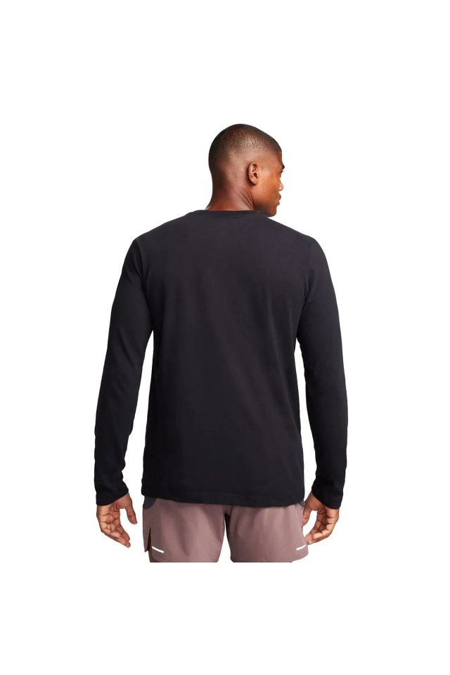 Nike Trail Dri-Fit Erkek Koşu T-Shirt Siyah FN0827-010 M