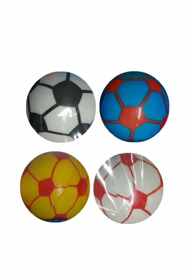 Cansport ST-21 Küçük 6.3 cm Stres Topu Renkli (Karışık Renk Futbol)
