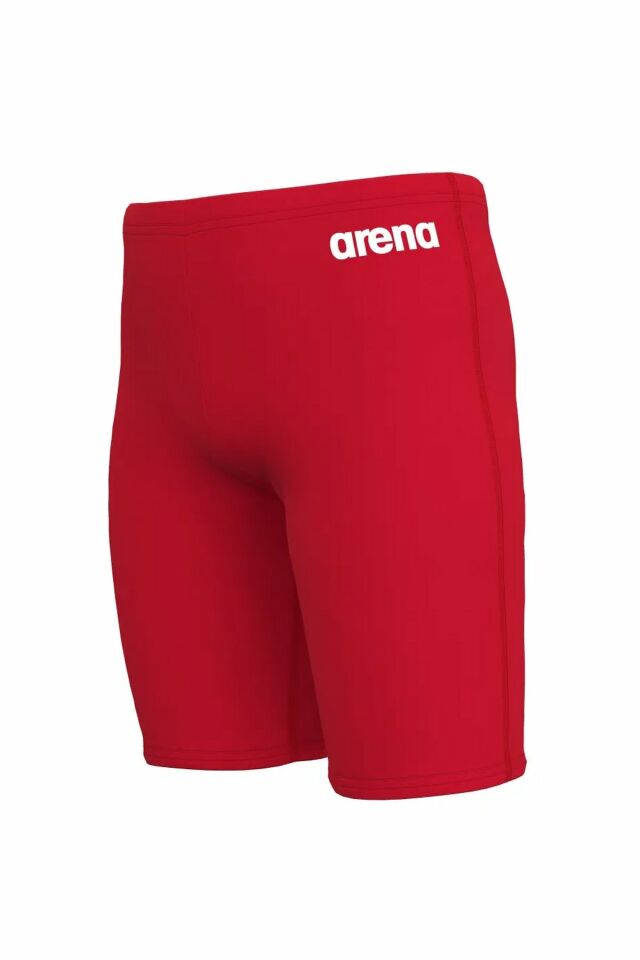 Arena Boy's Team Swim Jammer Solid Erkek Çocuk Yüzücü Mayo Kırmızı 004772450 10-11