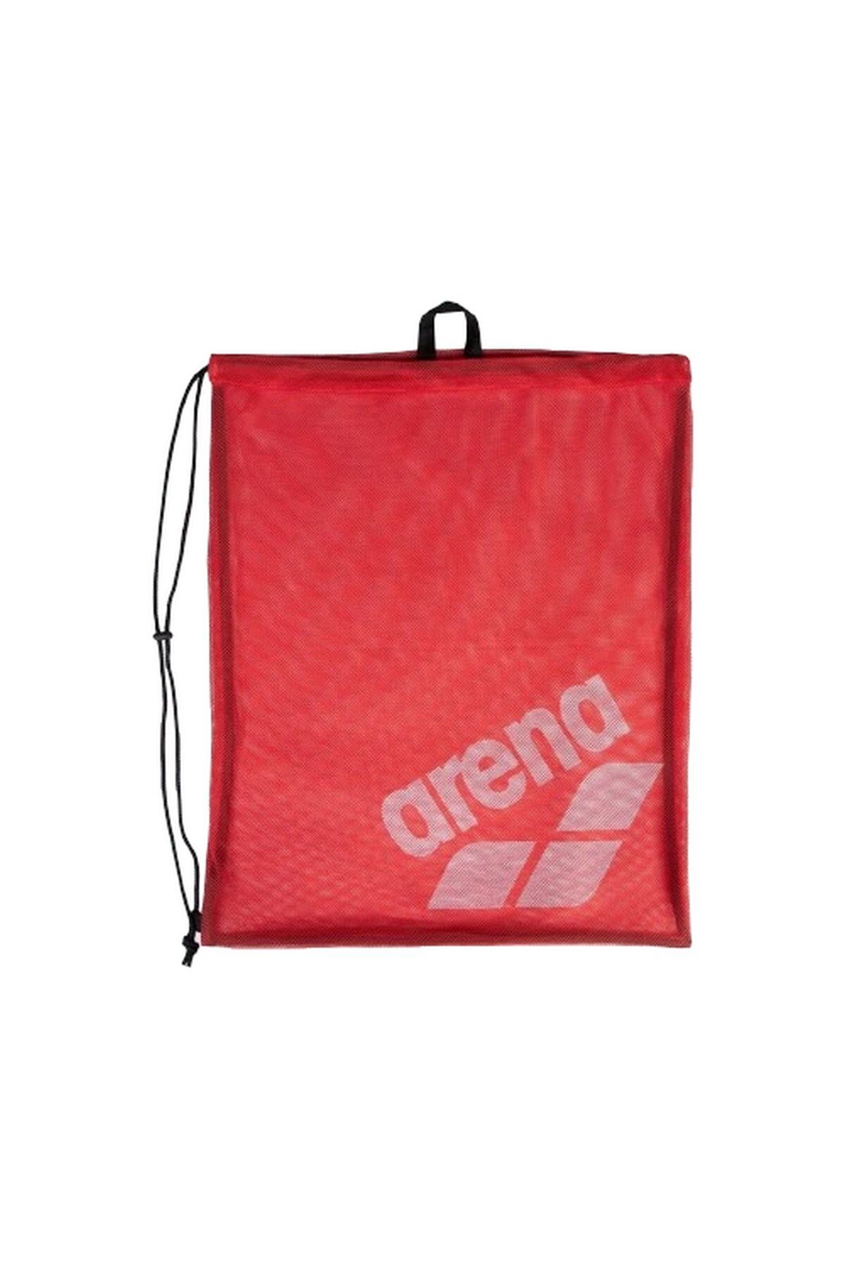 Arena One Go Mesh Bag Unisex İpli Yüzücü Çantası Kırmızı 010240600