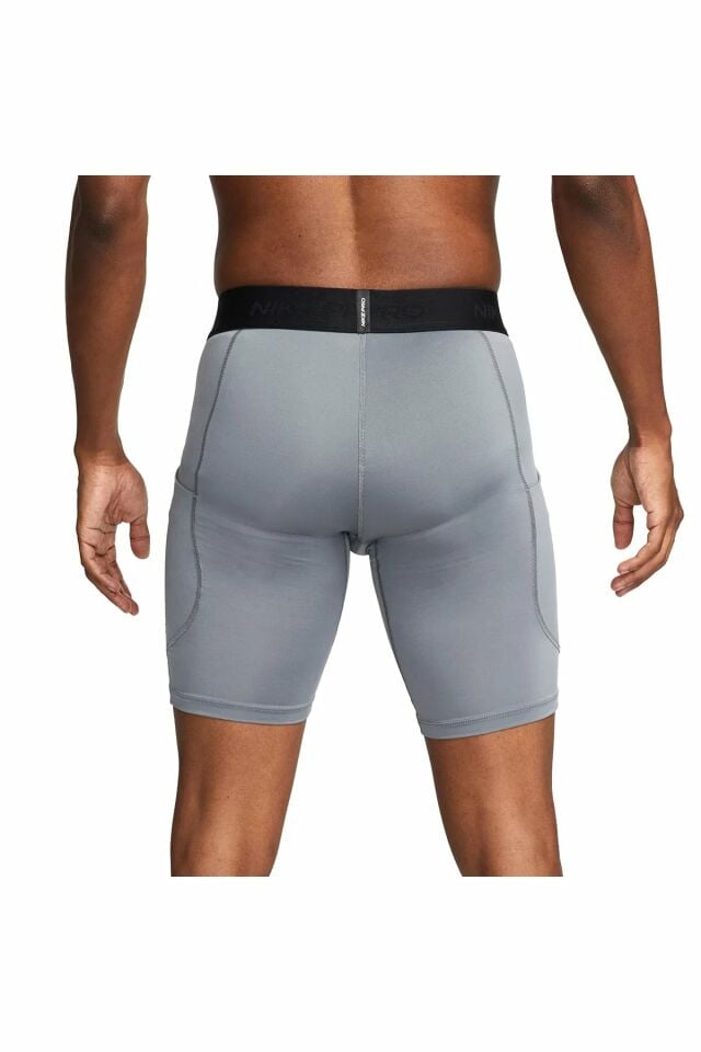 Nike Pro Dri-Fit Erkek Antrenman Tayt Gri FB7963-084 L