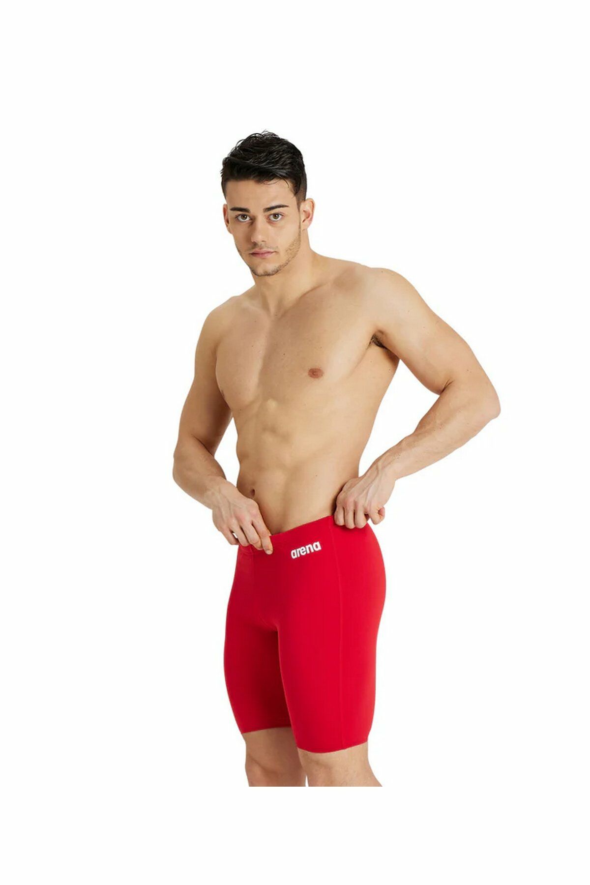 Arena Men's Team Swim Jammer Solid Erkek Yüzücü Jammer Mayo Kırmızı 004770450