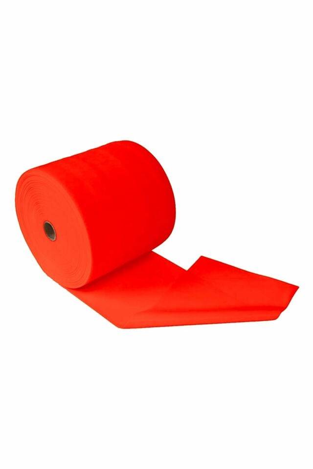 Avessa CE-65 Rulo Pilates Bandı 45 mt Sert (45mX15X0.65mm) Kırmızı