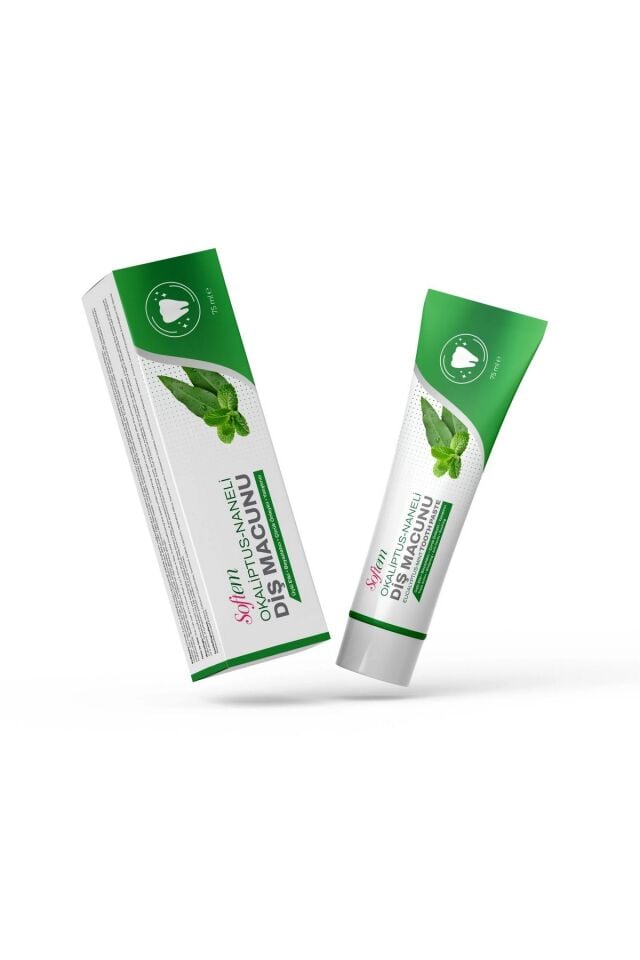 AksuVital Softem Okaliptus-Naneli Diş Macunu 3'lü Etki 75 ml
