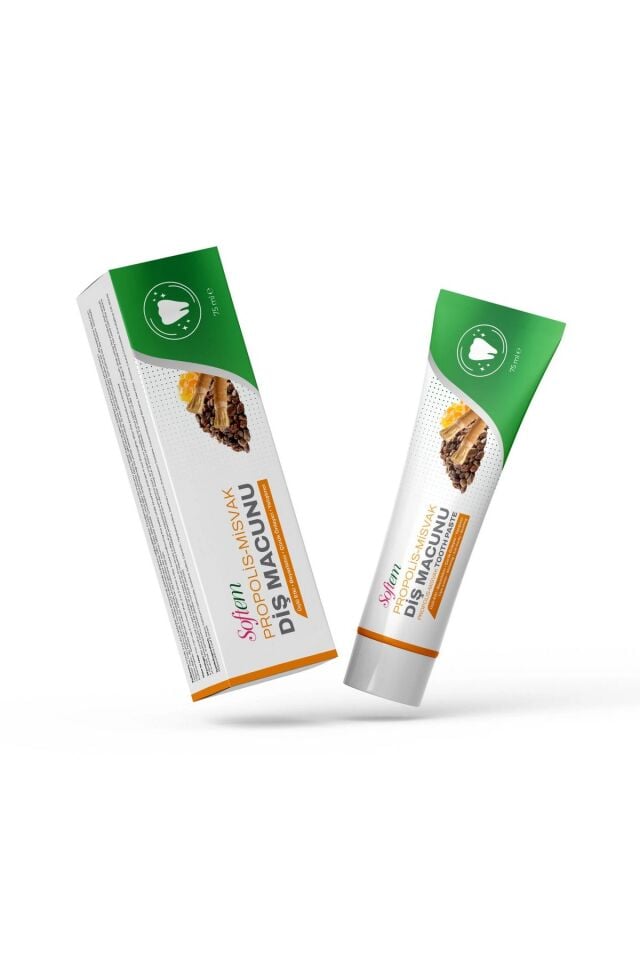 AksuVital Softem Propolis-Misvak Diş Macunu 3'lü Etki 75 ml