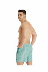 Arena Mens Beach Boxer Allover Erkek Deniz Plaj Şort Çok Renkli 005253300 XL