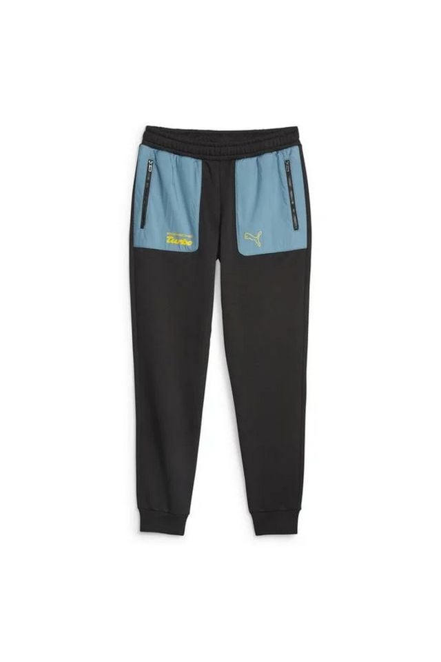 Puma PL Sweat Pants Puma-Black Unisex Günlük Pantolon Siyah/Mavi 62102401
