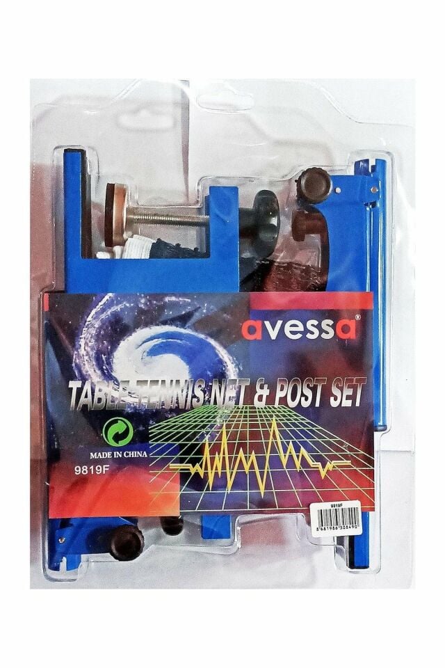 Avessa 9819F Net & Post Set Masa Tenisi Mengeneli File & Demir Montaj Seti