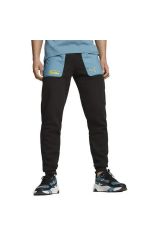 Puma PL Sweat Pants Puma-Black Unisex Günlük Pantolon Siyah/Mavi 62102401 M