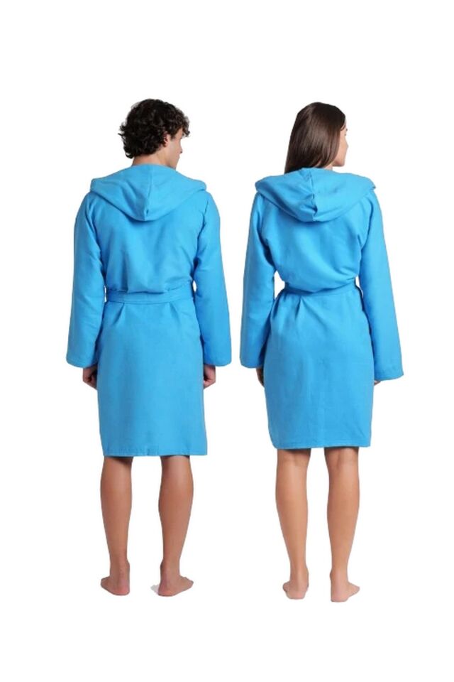 Arena Compact Microfiber Robe Unisex Havuz Deniz Yüzücü Bornoz Turkuaz 009034810