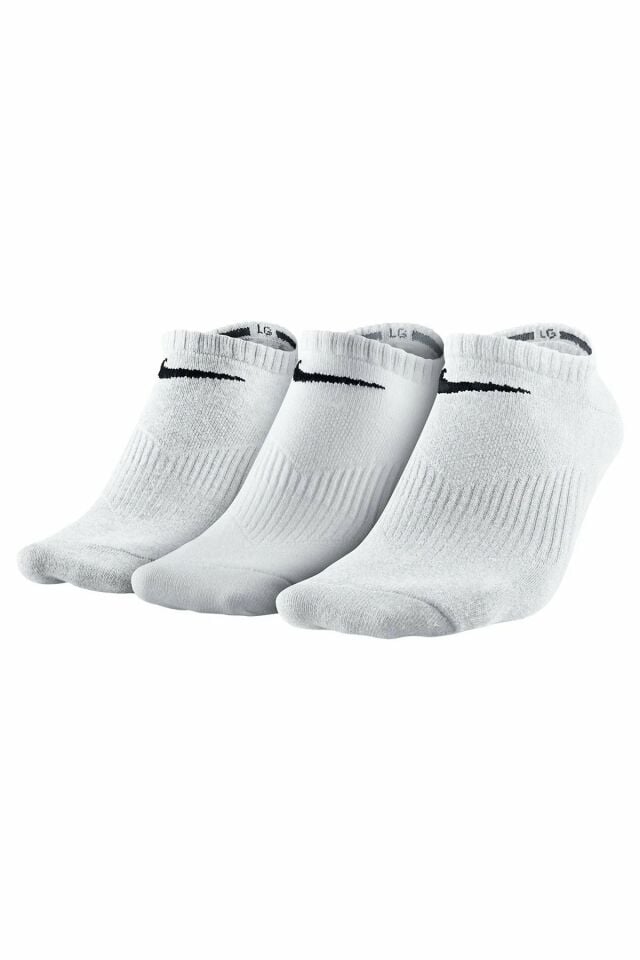Nike Perf Ltwt Ns 3Pr Unisex Beden XL Antrenman Çorabı 3lü Beyaz SX4705-101