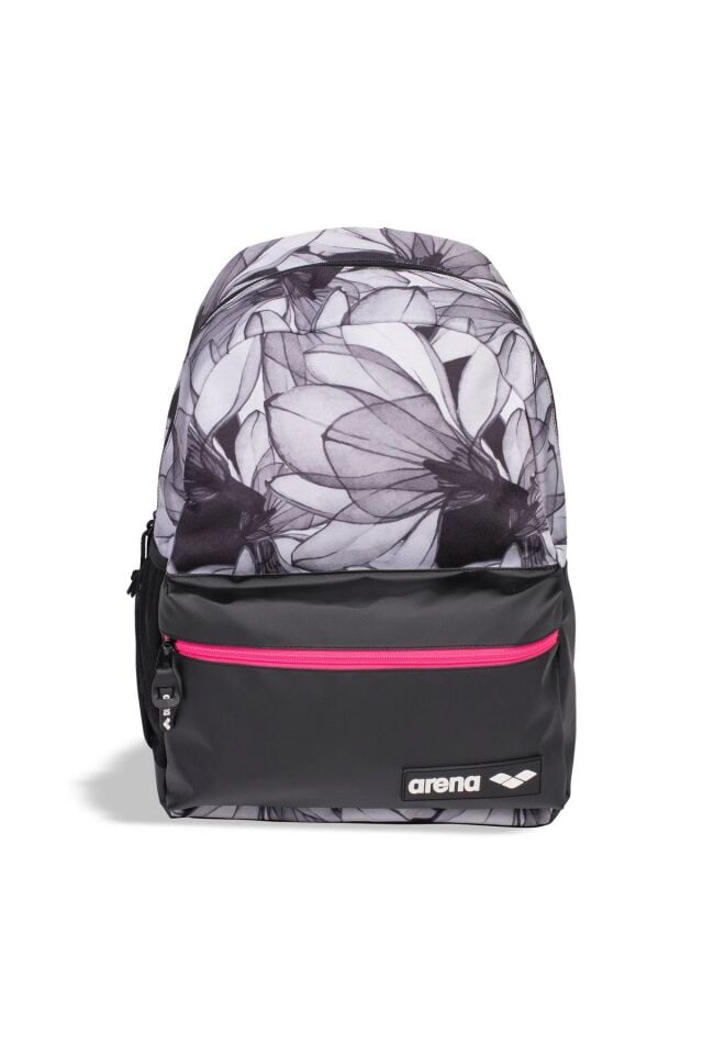 Arena Team Backpack 30 L Allover Unisex Sırt Çantası Gri/Beyaz 002484117