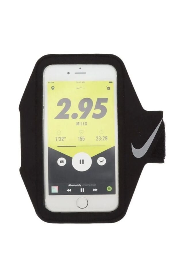 Nike Lean Arm Band Plus Black/Black/Silver Osfm Unisex Sporcu Telefon Tutucu Siyah N.RN.76.082.OS
