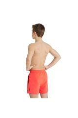 Arena Beach Boxer Solid Erkek Çocuk Deniz Plaj Şort Mayo Turuncu 005265370 8-9