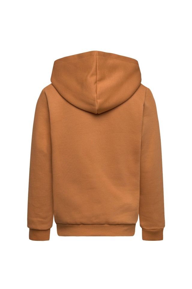 Puma Sport Style ESS Big Logo Hoodie Erkek Sweatshirt Kahve 58668919 L