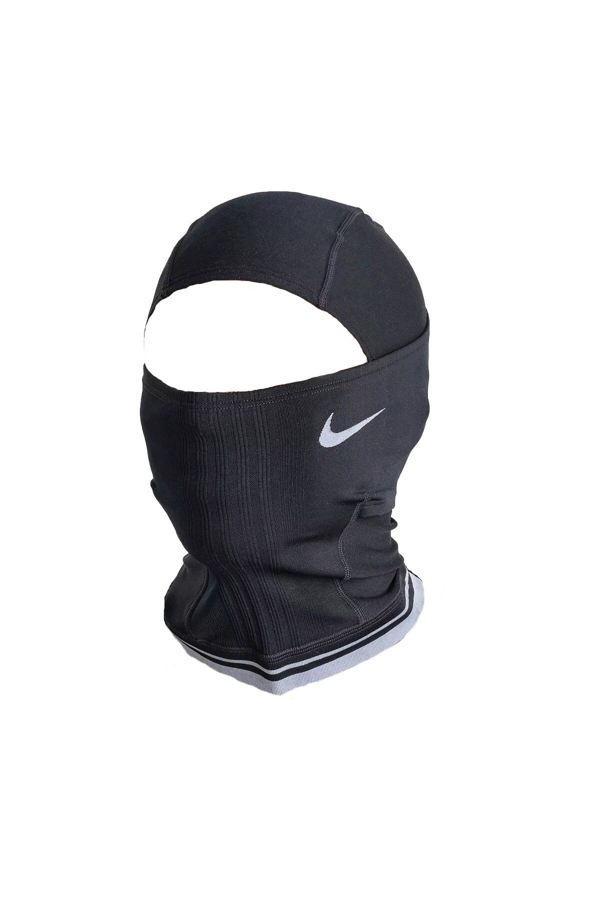 Nike Knit Hyperwarm Hood Black/White Osfm Unisex Sporcu Başlık Siyah N.101.3245.010.OS