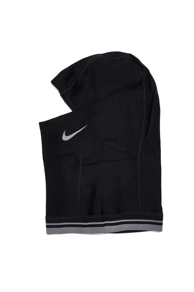 Nike Knit Hyperwarm Hood Black/White Osfm Unisex Sporcu Başlık Siyah N.101.3245.010.OS