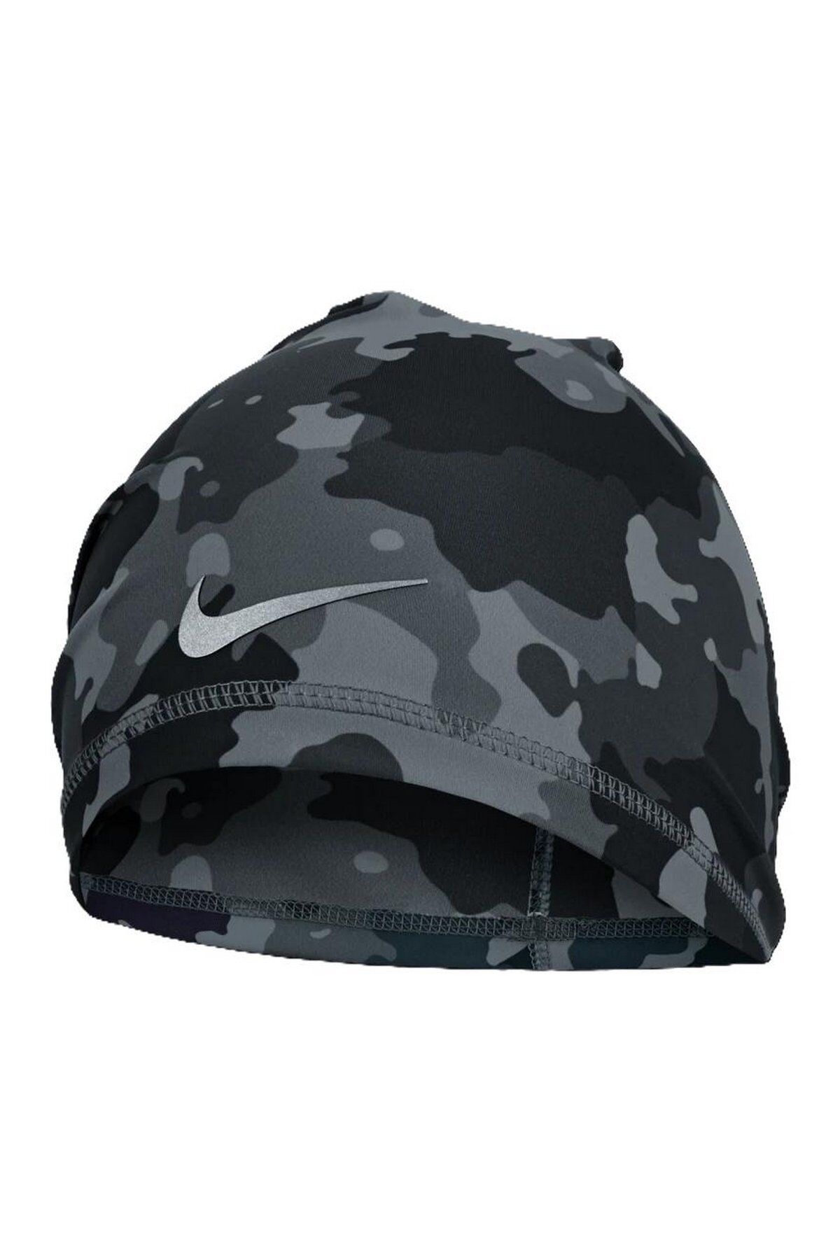 Nike U Dri-fit Peak Uncuffed Beanie Printed Smoke Grey/Silver Unisex Spor Bere Gri/Silver N.101.3572.089.OS