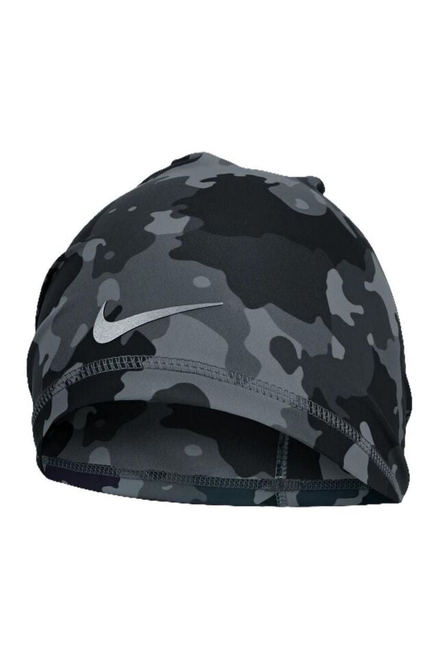 Nike U Dri-fit Peak Uncuffed Beanie Printed Smoke Grey/Silver Unisex Spor Bere Gri/Silver N.101.3572.089.OS