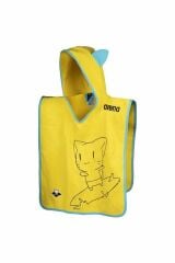 Arena Friends Poncho Çocuk Unisex Sarı Yüzücü Bornozu 004264310 S