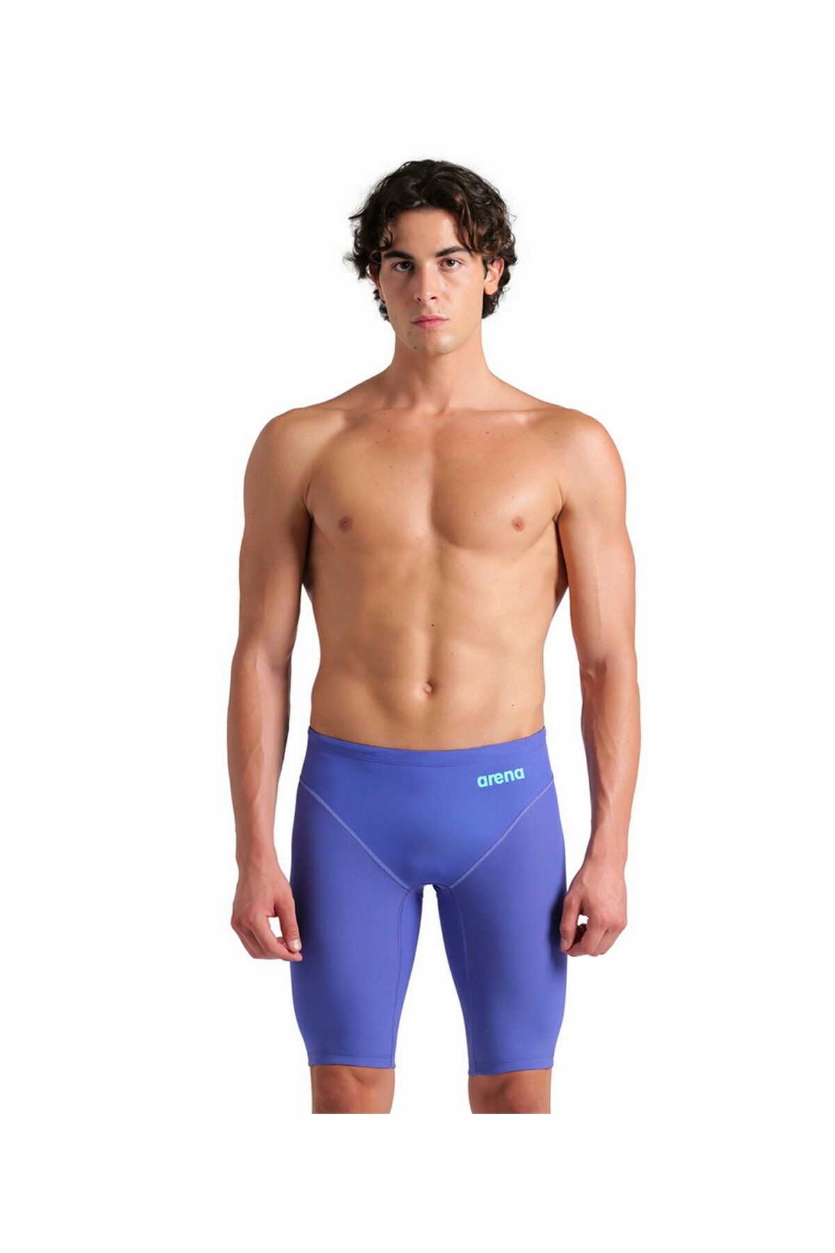 Arena Mens Powerskin Impulso Jammer Erkek Yarış Mayosu Mavi 008607110 80