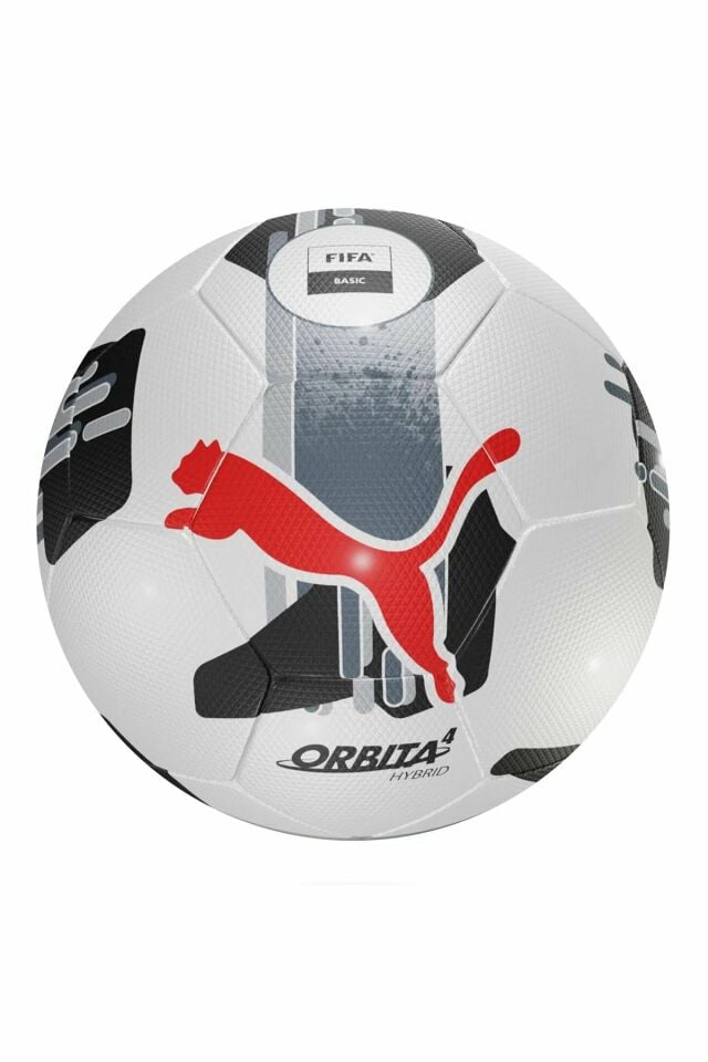 Puma Orbita 4 HYB (FIFA Basic) Unisex No 5 Futbol Maç Topu Siyah/Beyaz 08432602