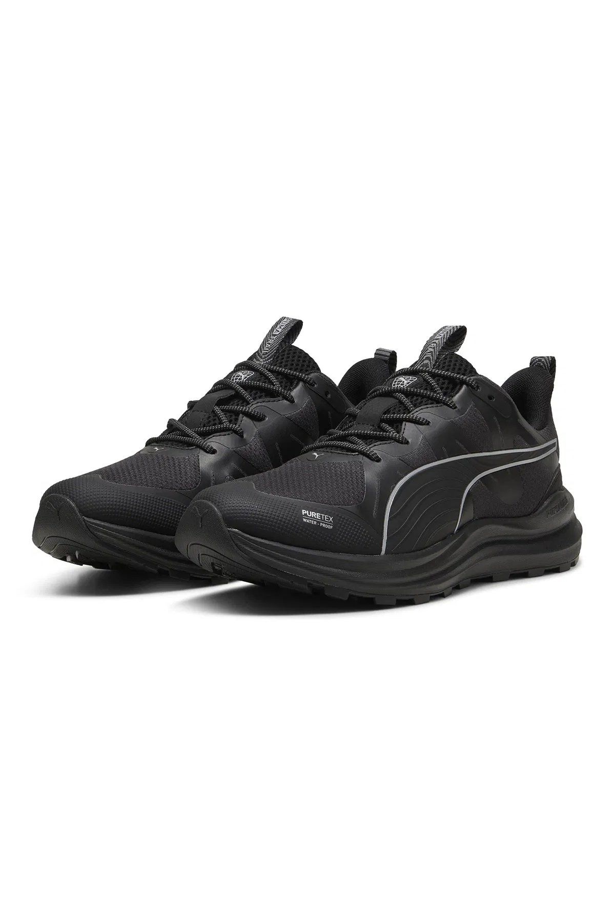 Puma Reflect Lite Trail PTX Unisex Günlük Spor Ayakkabı Siyah 31009501 40